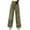 Green, variant on Wide Leg Trousers Women Tall Soft Trendy Relaxed Fit Wide Leg Pants Spandex Elastic High Waist Sweatpants Solid Drawstring Cargo Pants with Pockets Slacks Pants Business Swimming Pool Black
