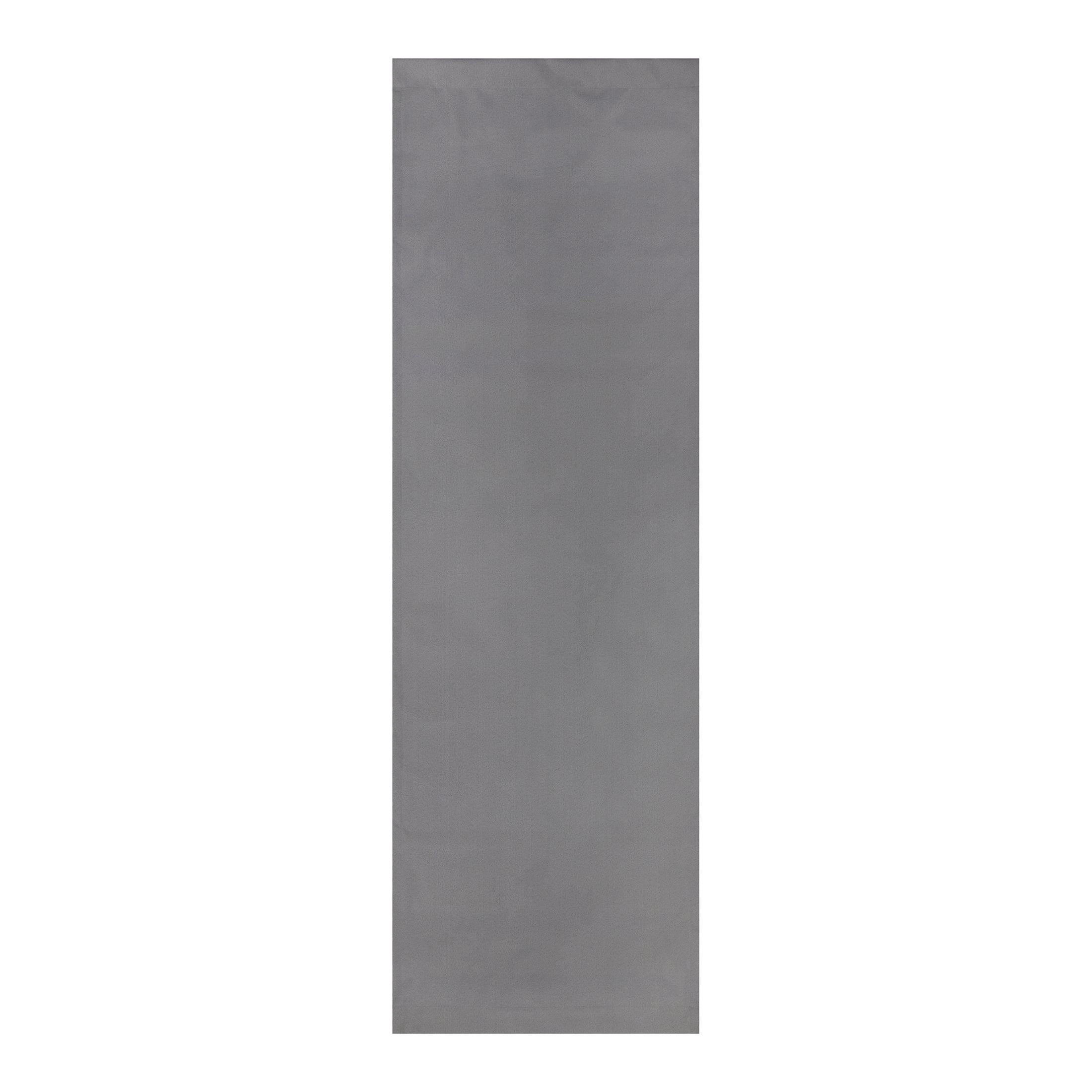 Mainstays Gray Solid Blackout Rod Pocket with Back Tabs Curtain Panel Pair, Set of 2, 30" W x 95" L