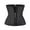 black, variant on Fajas Colombianas Latex Waist Trainer Double Compression BBL Shaper Tummy Control Slimming Sheath Flat Belly 13 Steel Bones Belt