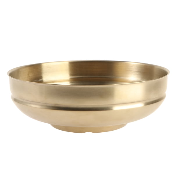 1 unid capa única instantánea de fideos de fideos de acero inoxidable tazón de fideos sopa ramen cuenco