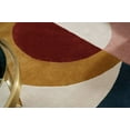 thumbnail image 3 of Premium Circular Rug with Simple Geometrical Design made with High Quality Wool Best Suites in your Living Room, 3 of 5