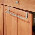 thumbnail image 3 of iDesign Forma Over-the-Cabinet Bathroom Hand Towel Bar Holder, 14", Brushed Stainless Steel, 3 of 6