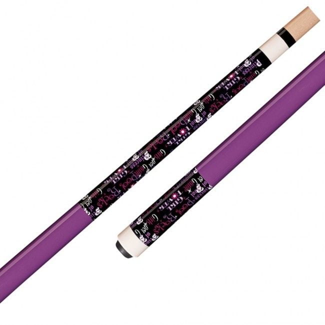 Players Y-G03-52 Youth Kids Pool Cue Stick - Purple - LIFETIME WTY ...