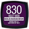 thumbnail image 3 of Maybelline Color Sensational Matte Finish Lipstick, Violet Vixen, 3 of 5