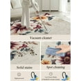 thumbnail image 5 of American Vintage Flowers Area Rug for Bedroom 4x6 Ft Country Style Retro Texture Super Soft fuzzy Throw Rug Non-Slip Fluffy Plush Indoor Floor Carpet for Living Room Nursery Home Decor, 5 of 8