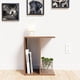 thumbnail image 4 of MORU Mesa Auxiliar POP Latte, Mesita de noche, mesa lateral para sala, mesa auxiliar con estantes, mesa auxiliar de lámpara, mesa de sala o recamara, es ideal para tu hogar u oficina MORU Pop Café, Moderno Minimalista, 4 of 9