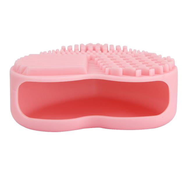 Make-up Pinselreiniger Aus Silikon – Waschmatte In Rosa Zur Leichten Reinigung