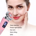 thumbnail image 4 of Máquina de fototerapia con luz roja y azul, Máquina de Belleza Facial EMS, 4 en 1 Masajeador Facial Instrumento Multifuncional con Vibración para Antiarrugas, Anti-envejecimiento, Limpieza Profunda, C Amonsee No, 4 of 6