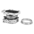 thumbnail image 4 of Auto Parts,8 Bolt Turbo Downpipe Turbine Downpipe Flange V Band Conversion Adaptor Convenient Use, 4 of 5