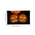 thumbnail image 3 of ShengapQ Halloween Decorative Flag, Pumpkin Flag, Outdoor Yard Decor, Spooky Seasonal Flag, Waterproof Polyester Flag with Grommets, Halloween Garden Decoration, 59×36in, 3 of 7