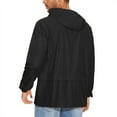 thumbnail image 3 of Mens Rain Jacket Lightweight Packable Rain Coats Men Waterproof Jackets with Hood Windbreaker, 3 of 6