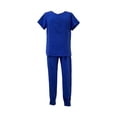 thumbnail image 2 of Conjunto médico femenino, lavable a máquina, transpirable, duradero, pantalones para correr, enfermera Azul real, 2 of 8