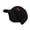 Black, variant on Women Baseball Caps Embroidered Bowknot Lovely Fun Furry Hat for Idol Concert Shows Breathable Hat for Adults