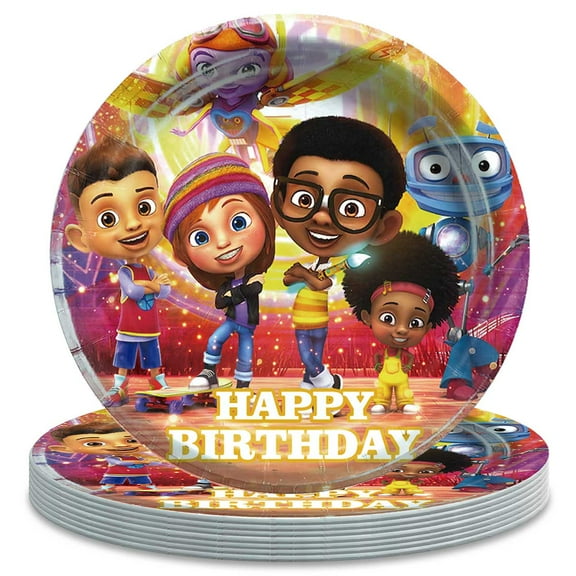 Motown Magic Party Supplies Tableware Plates Disposable Dinnerware Birthday Decorations