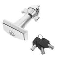 thumbnail image 1 of 1 Set Universal T-Handle Vending Machine Lock with Keys Zinc Alloy High Security Replacement Lock for Candy Snack Soda Machines Vending Machines, 1 of 8