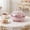 Pink, variant on LHNFT Cute Snack Storage Box with Lid,Candy & Fruit Container,Snack Organizer for Home,Dorm & Office
