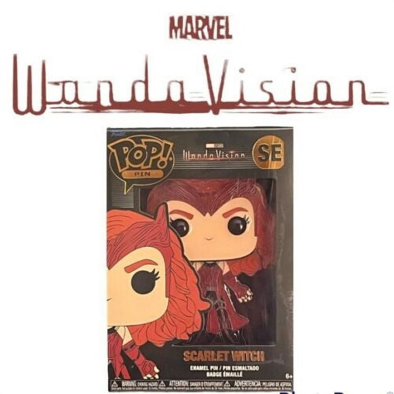 Lot De 6 Pins Métal émaillé MARVEL WandaVision - Exclusivité Amazon, Neuf