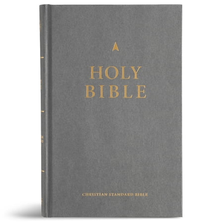 CSB Church Bible, Charcoal Hardcover, (Hardcover)
