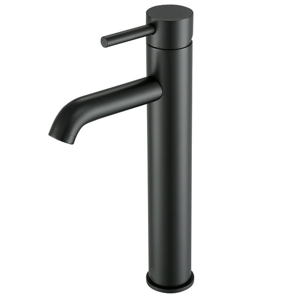 Ancona Argenta Vessel Bathroom faucet in Matte Black