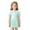b-756Mint Green343, variant on MEZZALL Girls Casual Pleated Dress Round Neck Comfortable And Party Wear Flowy Twirl Skirt For Toddler Solid Color Holiday Dresses