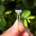 thumbnail image 3 of solitaire jewels 2.5CT Radiant Moissanite Solitaire Engagement Ring For Women, 10K Rose Gold, 3 of 8