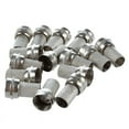 thumbnail image 1 of 15 Pcs Connecteur de Câble Coaxial RG6 F-Type Twist-On pour Caméra CCTV, 1 of 4