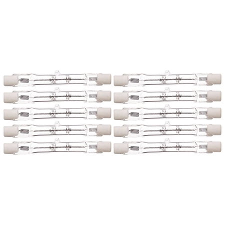 (10 Pack) J Type 150 Watt 78 mm Q150 T3/78mm (3.07 Inches) 120 Volt R7S Ba...