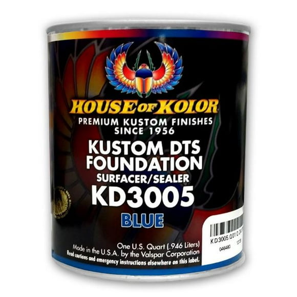 WTD HOK-KD3004-Q01 1 qt. Blue Kustom Surfacer Sealer