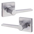 thumbnail image 3 of Kwikset SL1000DALSQT-26D Safe Lock By Kwikset Daylon Passage Door Lever Set - Chrome, 3 of 7