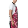 thumbnail image 5 of Cauagu Geometry Aprons with Pockets,Waterproof Apron for Women,Kitchen Cooking Apron Adjustable Bib Aprons Chef Apron for Cooking,Drawing,Crafting, 5 of 8