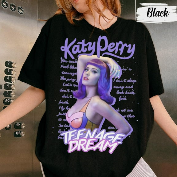 Katy Perry Concert Shirt, The Lifetime Tour Aesthetic Shirt, Teenage Dream Tour Shirt, 90s Style Fan Gift