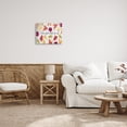 thumbnail image 2 of Love Fall Most Of All Autumn Leaves Scattered Inspirational Graphic Art Gallery-Wrapped Canvas Print Wall Art, 2 of 5