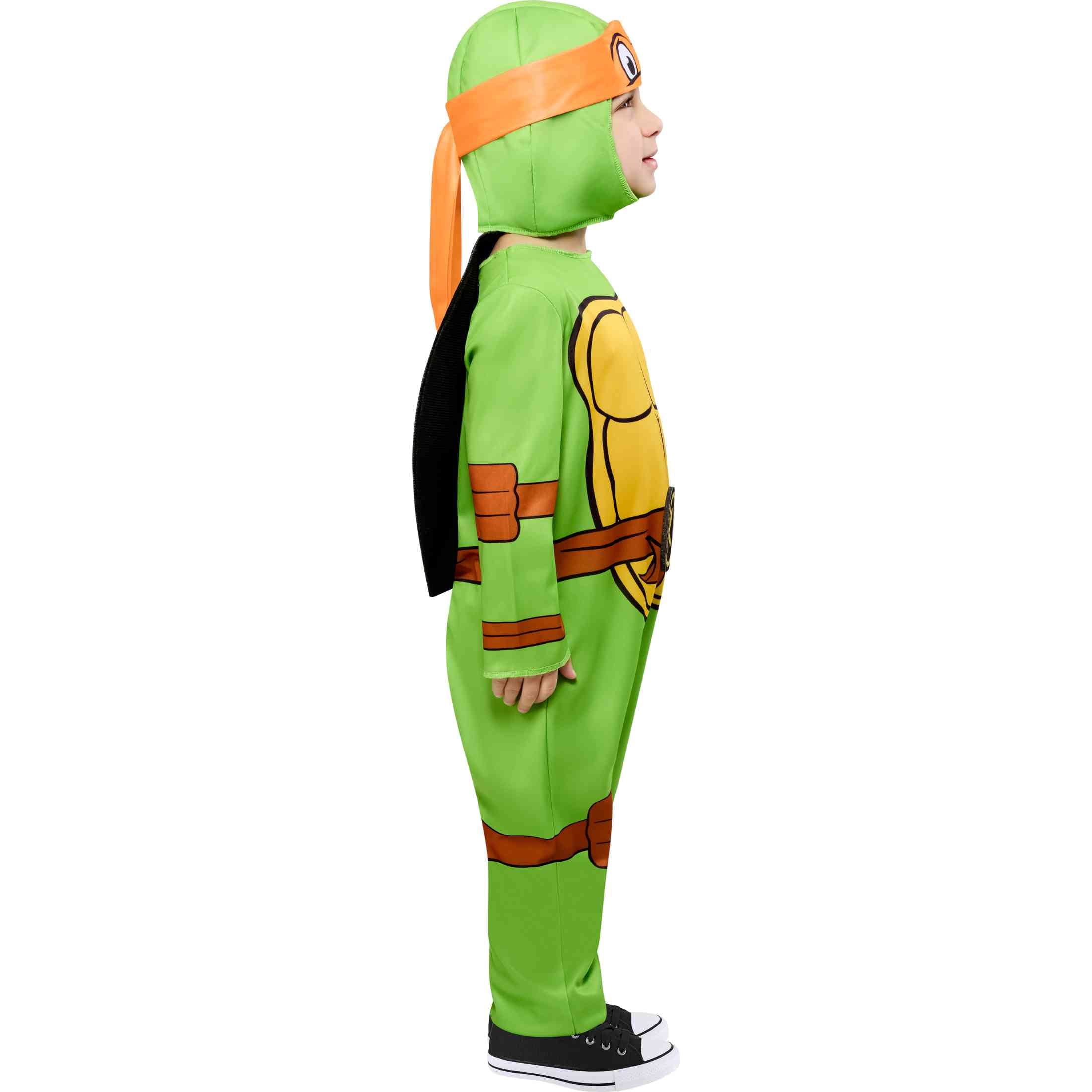 Teenage Mutant Ninja Turtles 4-in-1 Halloween Costumes for Infant, Size 12-18M, by Rubies