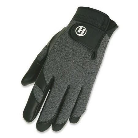 HJ Glove Mens Winter Performance Golf Glove Large / Grey (Best Winter Golf Gloves 2019)