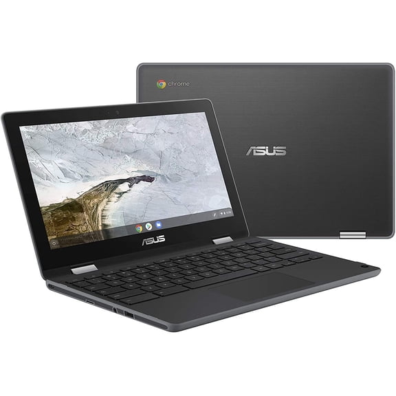 Restored Chromebook Asus C214 -11.6” Intel Celeron N4000 - 4GB Ram 32GB SSD - Chrome OS (Refurbished)