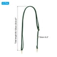 thumbnail image 2 of Uxcell 2 Pcs Leather Purse Handle Strap, 26"-47" Adjustable Handbag Strap Replacement Olive Green, 2 of 4