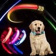 thumbnail image 1 of Xihbxyly Collar Led para Perro, Recargable Por Usb, Gran Visibilidad, Ajustable E Impermeable, para Paseos Nocturnos Seguros, 3 Modos de Brillo, Rojo, Azul y Rosa, Talla Única, 41 X 41 X 2,5 Cm, 1 of 7