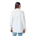 thumbnail image 6 of Weardear Women's Button Down Shirts Business Casual Work Tops Turn Down Collar Long Sleeve Blouses, 6 of 8