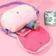 thumbnail image 3 of Bolso de felpa de unicornio arcoíris para niños, bolso cruzado, bolso de hombro bonito, regalo para niñas pequeñas Sailing Electrónica, 3 of 6