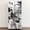 Color 3, variant on Self Adhesive Vinyl Refrigerator Wrap Set Black White Newspaper Collage Grunge Typography Torn Door Mural Removable Fridge Sticker Peel and Stick&nbsp;Full Door Cover Decal Kitchen Bar Decor