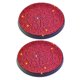 thumbnail image 5 of Kenally Paquete de 2 portavasos de plástico para automóvil, alfombrilla impermeable, lavable, antideslizante, almohadilla de diamantes de imitación, Type2 NO2 Kenally CBP251633, 5 of 6