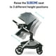 thumbnail image 2 of Graco Modes Nest Travel System, Includes Baby Stroller with Height Adjustable Reversible Seat, Pram Mode, Lightweight Aluminum Frame and SnugRide 35 Lite Elite Infant Car Seat, Bayfield, 2 of 5