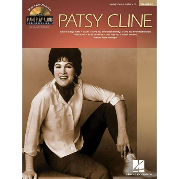 Patsy Cline: Piano Play-Along Volume 87