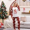 thumbnail image 4 of 2023 New Family Christmas Matching Clothes Adult Kids Cartoon Cute Pajamas Set Casual Loose 2 Pieces Sleepwear Xmas Look Outfits, 4 of 4