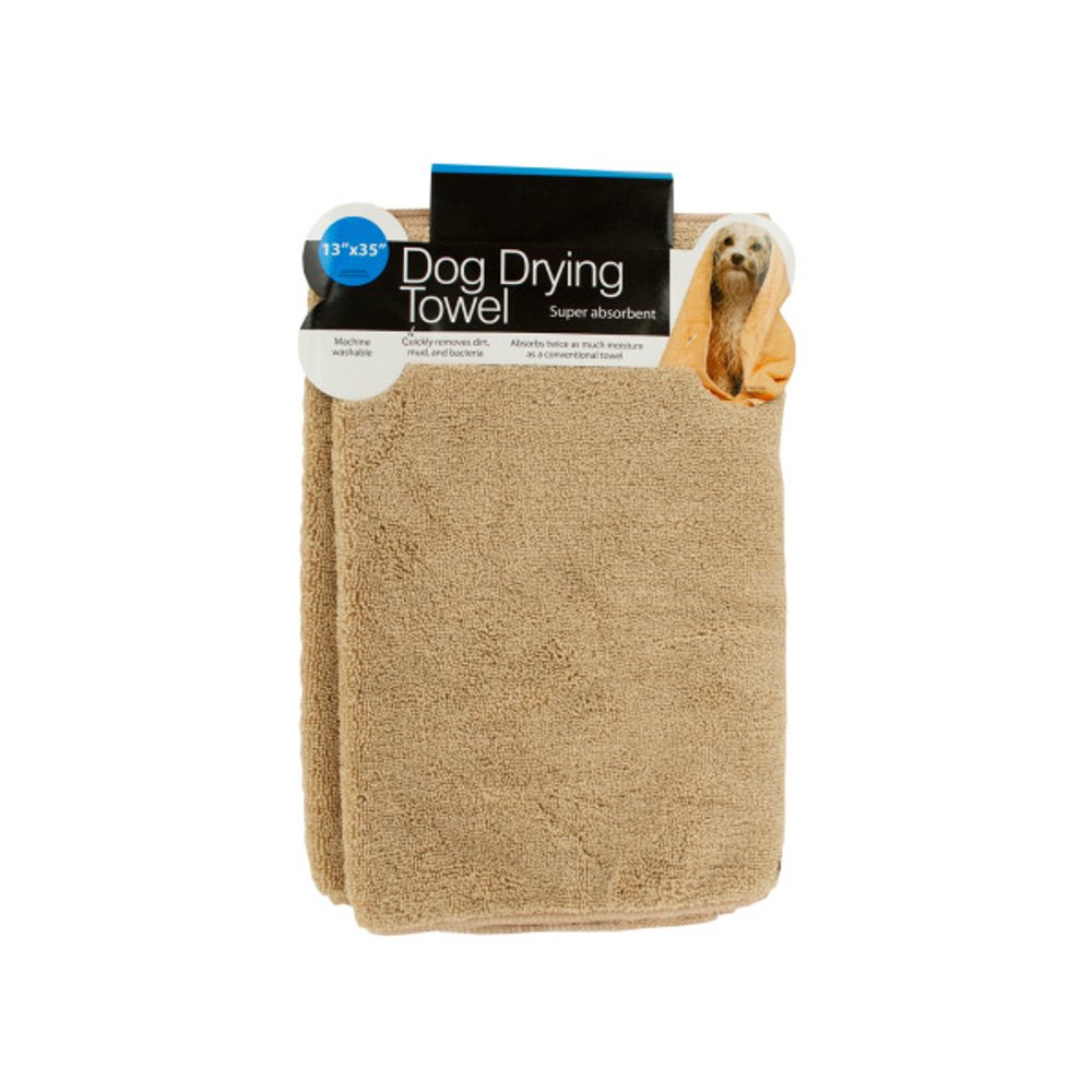 Small Super Absorbent Dog Drying Towel, 12 Count