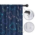 thumbnail image 4 of Blackout Kids Curtains,Colorful Dinosaurs Stars Pattern Childrens Insulated Curtains Set Of 2,Bedroom Essentials,Toddler Room Decor 42"x84", 4 of 5