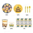thumbnail image 3 of Película Minions serie decoración de fiesta de cumpleaños bandera pastel fiesta bandera bola combinación decoración de fiesta de cumpleaños globo Digital, 3 of 3
