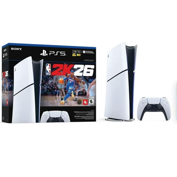 Consola Play Station 5 Slim con Juego NBA 2K26:El Rey de la Duela