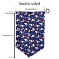 thumbnail image 7 of Wukai Lama in Space Print Garden Flag 12.5x18 Inch Double Sided Sun-resistant Rain-resistant, Wrinkle-resistant Colorfast(Only Flag), 7 of 7