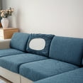 thumbnail image 3 of KBOOK 1/2/3 Seat Stretch Couch Cushion Covers Jacquard Sofa Seat Cushion Slipcover L Shape Sectional Couch Cover, Gray, 3 of 7